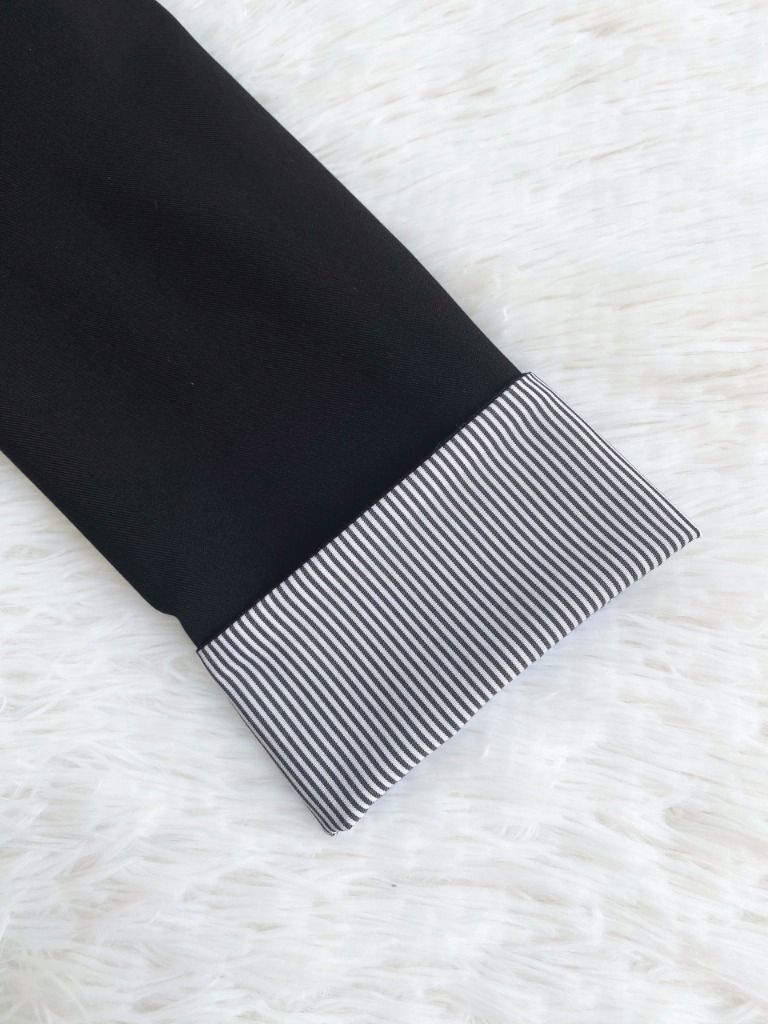 Blazer dài đen