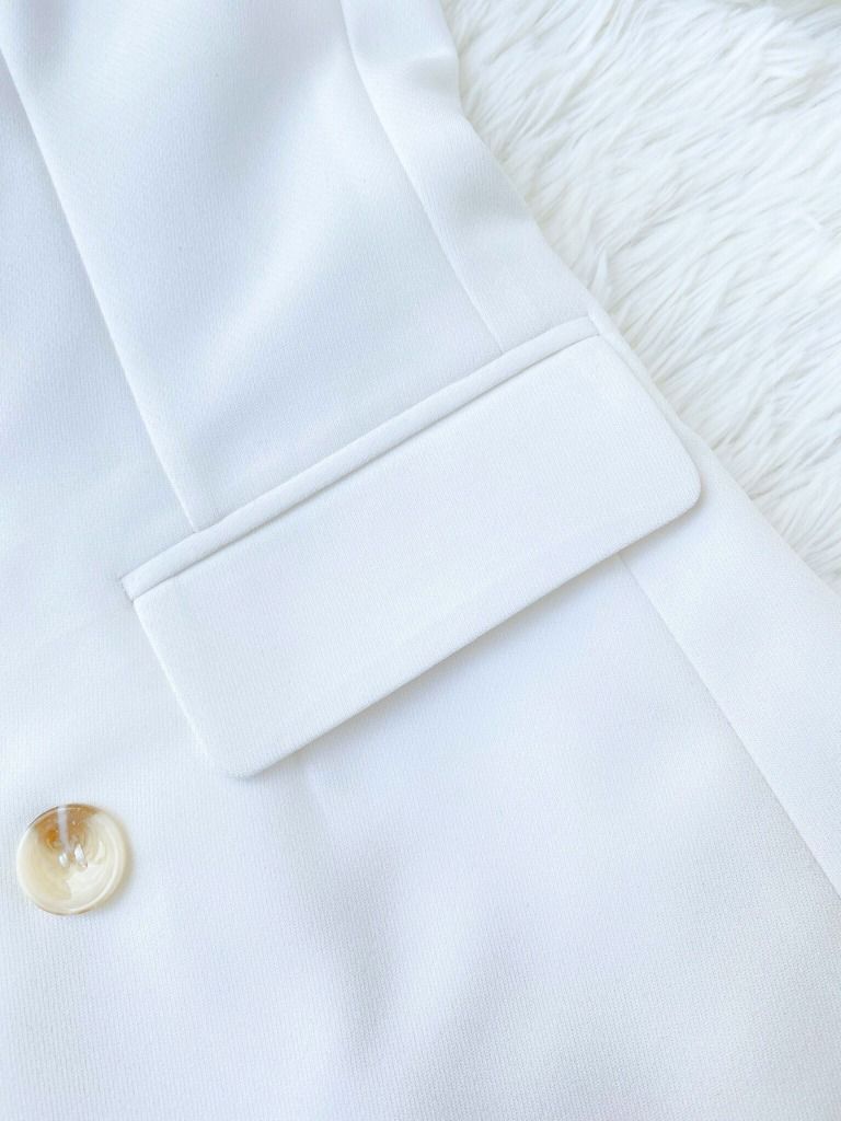 Blazer paris trắng