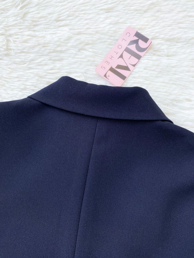 Blazer paris xanh đen