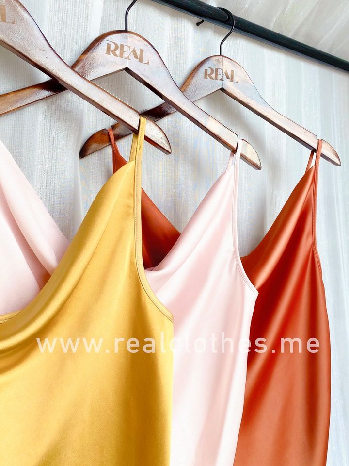 Áo cổ đổ cam đất