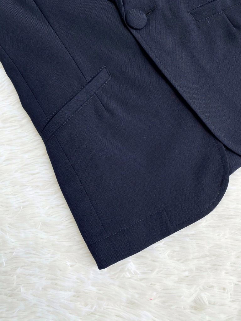 Blazer dài xanh đen SALE