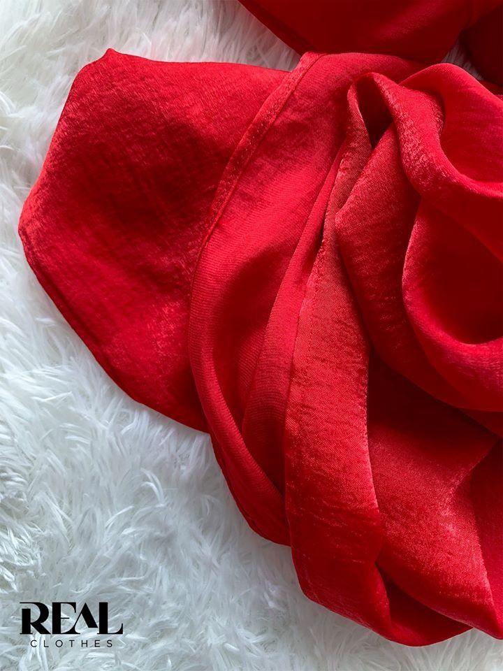 Áo dài Hội An đỏ - size XL