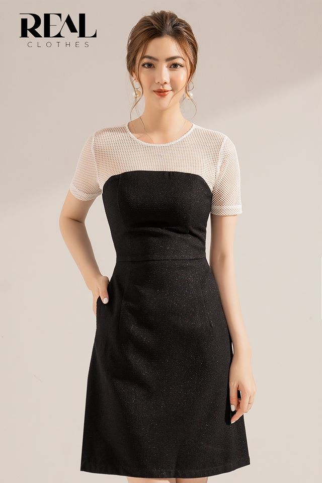 Đầm kelly đen - SALE size S