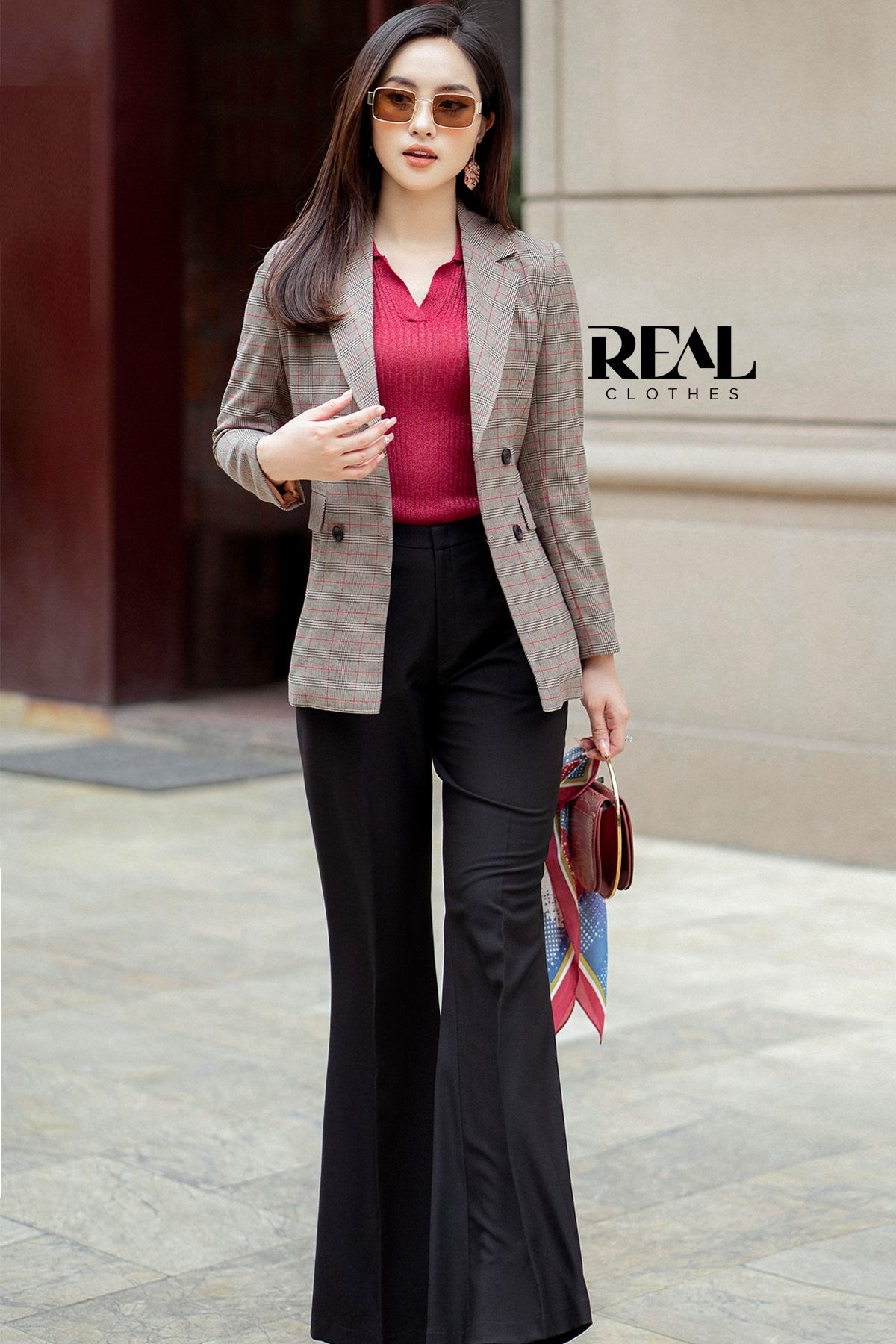 Blazer kelly đỏ SALE