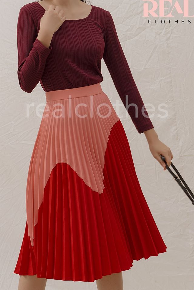 Váy kiki hồng đỏ - SALE