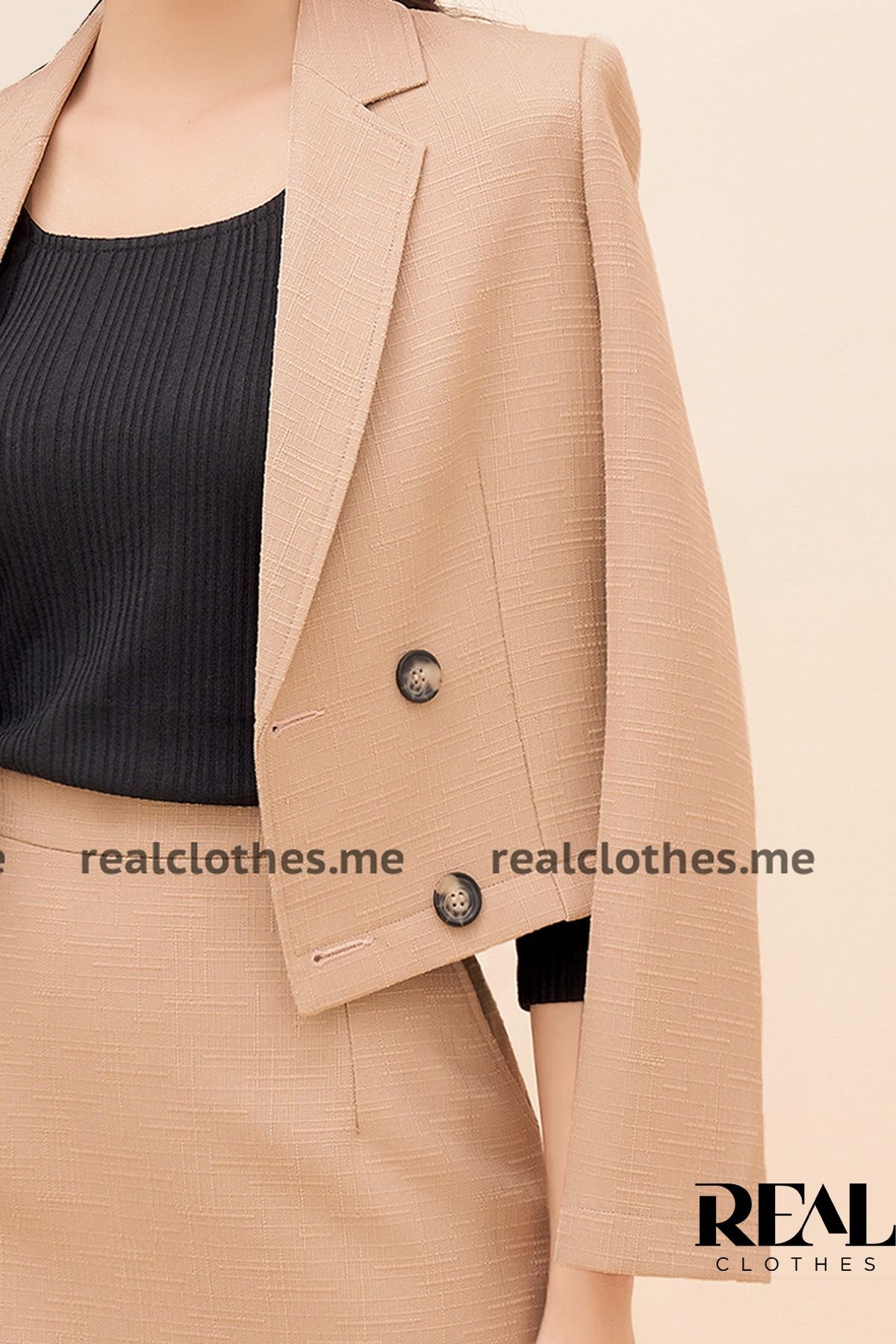 Blazer lisa cafe sữa