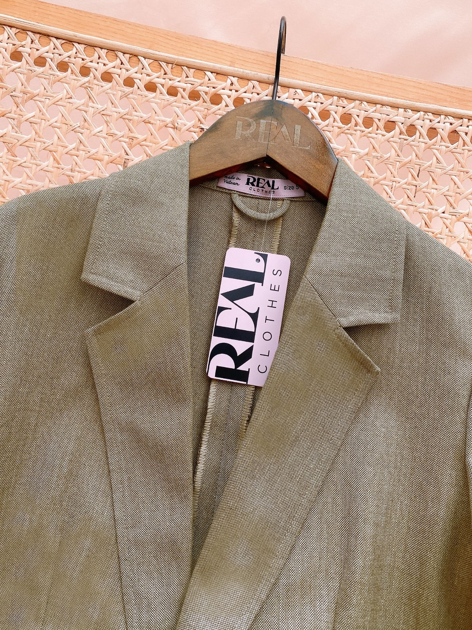 Blazer nâu vàng SALE