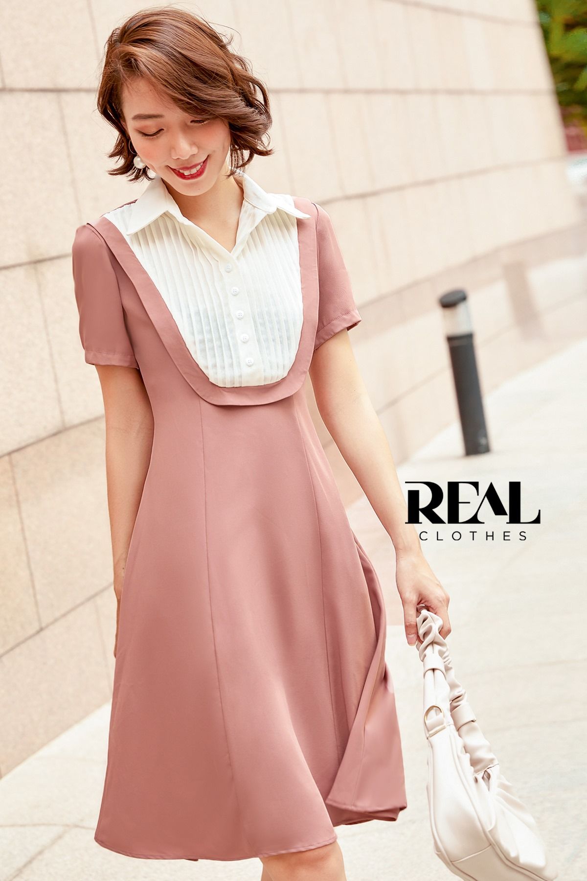 Đầm Thanh Thanh hồng ruốc SALE