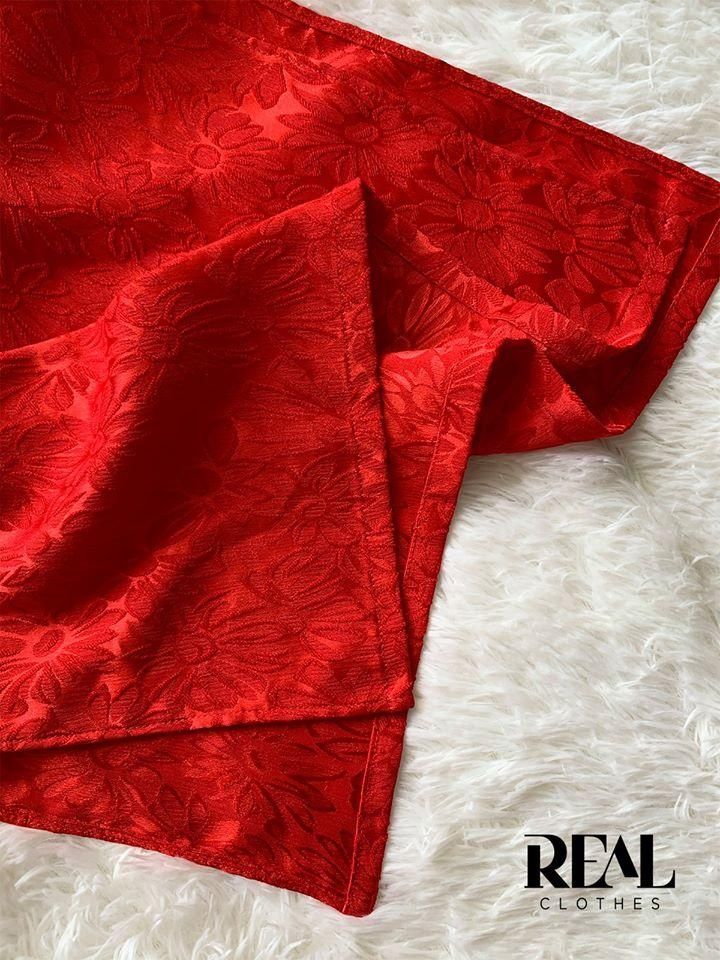 Áo dài xuân đỏ - SALE