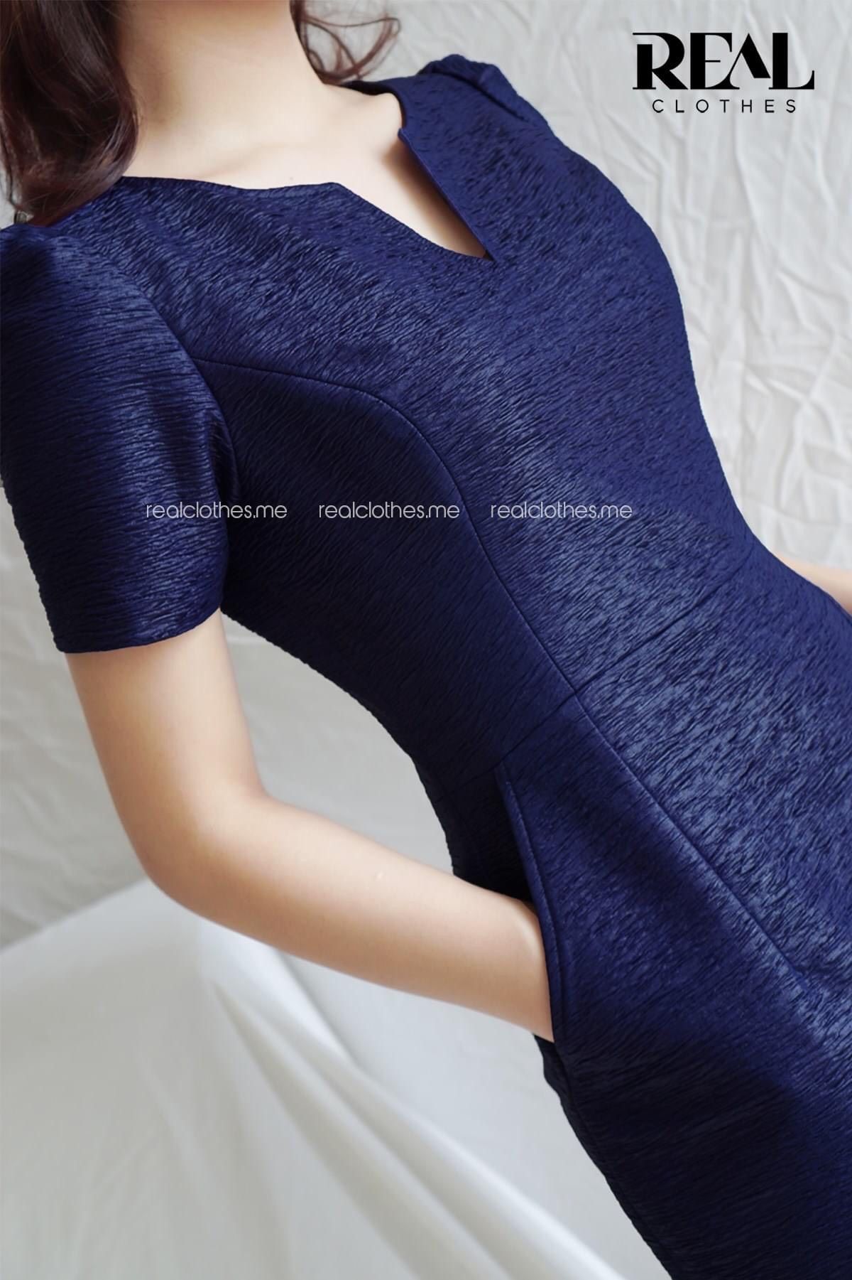 Đầm hana xanh