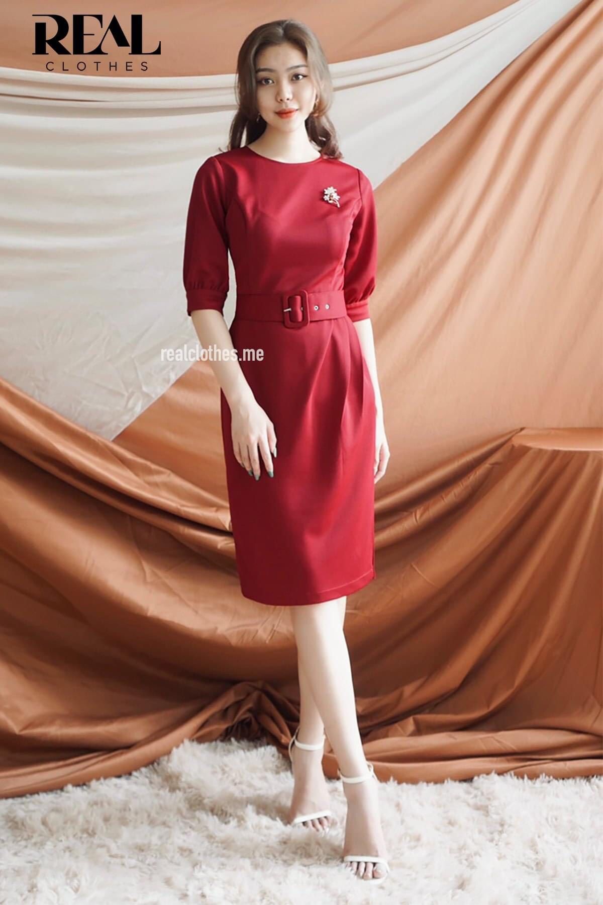 Đầm Jenny đỏ