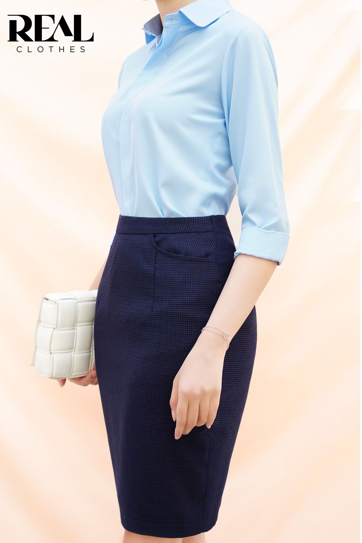 Bút chì túi zigzag xanh SALE