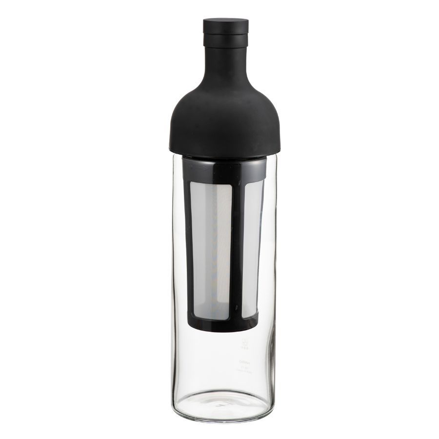 Bình pha cà phê cold brew HARIO FIC Filter-in coffee bottle 650ml (Xám / Đen)