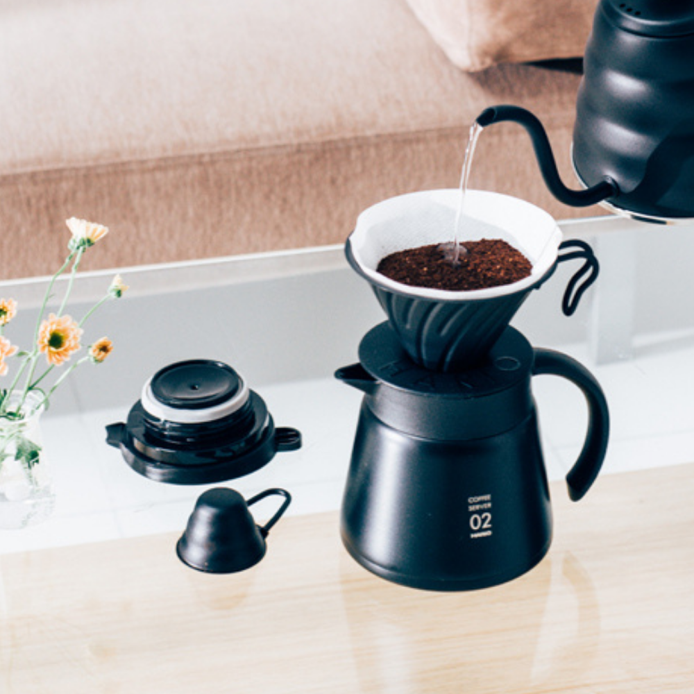 Giấy Lọc Cà Phê Hario 40 tờ V60-VCF-02- 40W (Size 02, Màu Trắng)