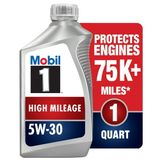  Dầu động cơ tổng hợp toàn phần cho xe odo cao Mobil 1 High Mileage 5W-30 