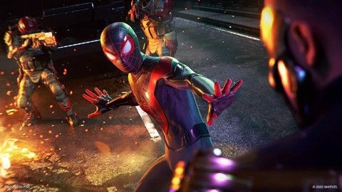 Cho thuê đĩa Game PS5 Spiderman Miles Morales - Asian
