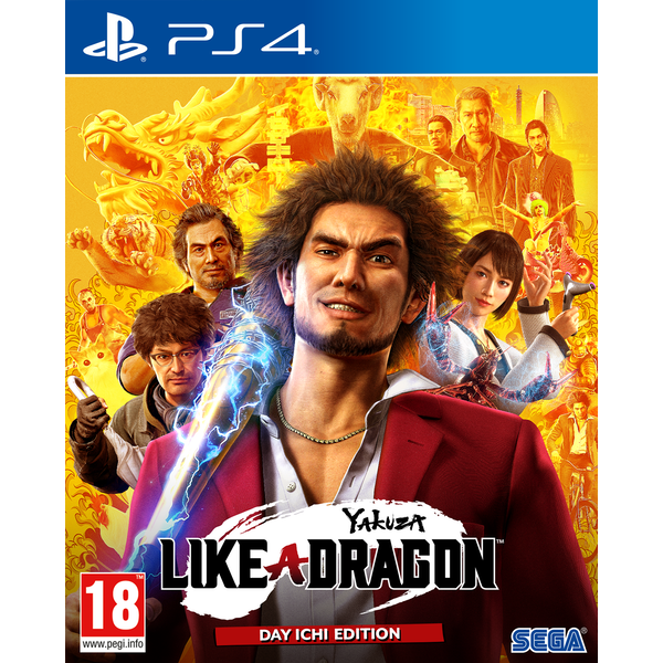 Cho thuê đĩa game Yakuza Like A Dragon Day Ichi Edition - EU (PS4)