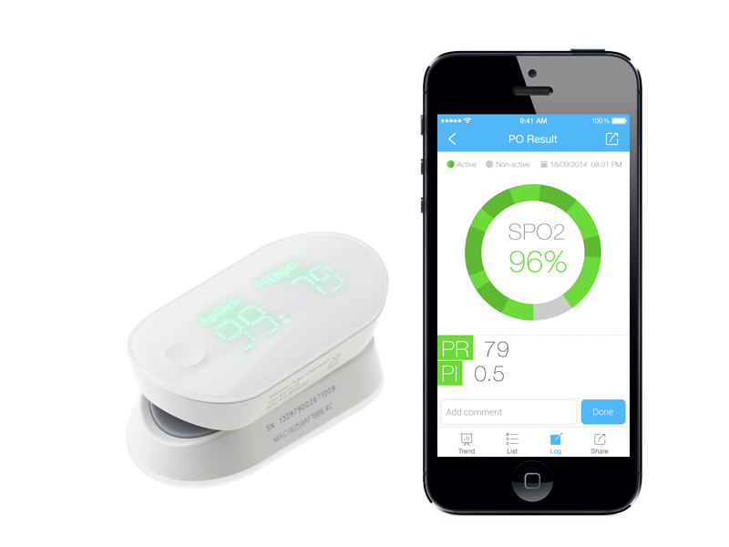 Wireless Oxygen Monitor - iHealth PO3