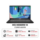  Cho thuê laptop MSI Modern 14 i5 1235U 16GB 512GB 