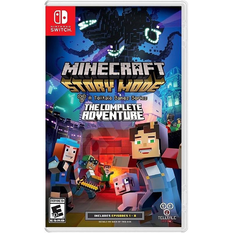 Cho thuê đĩa game Minecraft Story Mode Complete Adventure