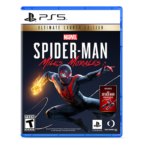 Cho thuê đĩa Game PS5 Spiderman Miles Morales - US