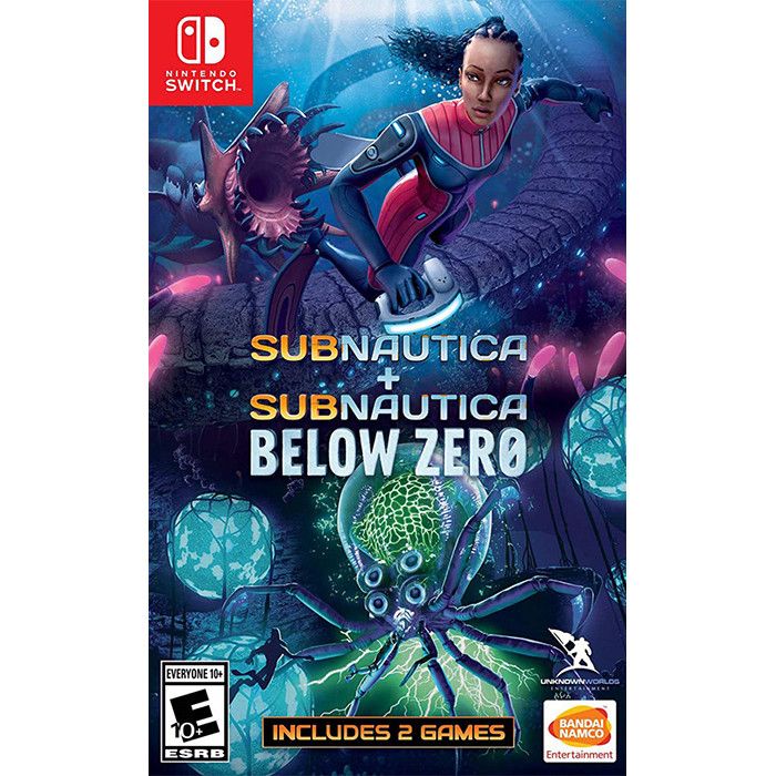 Cho thuê đĩa game Subnautica + Subnautica: Below Zero