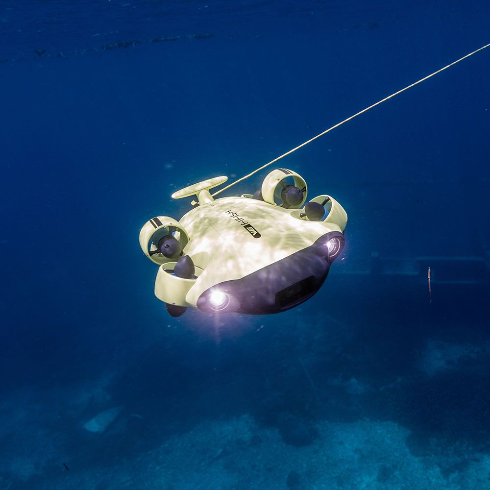 Cho thuê robot tàu ngầm quay phim QYSEA FiFish V6