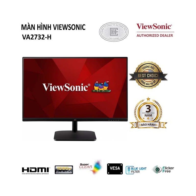 Cho thuê màn hình ViewSonic VA2732-H 27inch 75hz IPS