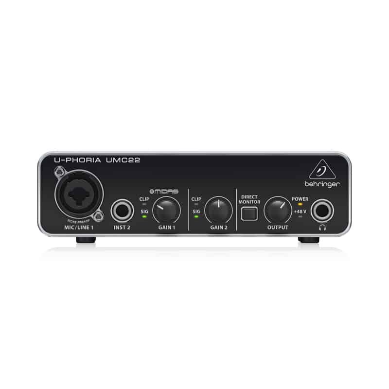  Cho thuê Soundcard Behringer U-Phoria UMC22 