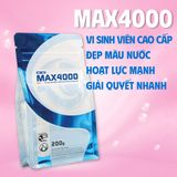  MEN VI SINH VIÊN LÀM VIỆC TỪ ĐÁY LÀM ĐẸP MÀU NƯỚC, SẠCH BÙN ĐÁY, NGĂN NGỪA HÌNH THÀNH TẢO XANH, GIẢM KHÍ ĐỘC CHO AO NUÔI TÔM CÁ MAX 4000 