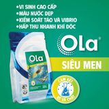  OLA SIÊU MEN: Vi sinh cao cấp kiểm soát tảo và Vibrio, tạo màu nước đẹp cho ao, hấp thu nhanh khí độc 