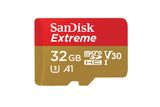  SanDisk Extreme micro SD Card 32GB Class 10 4K Speed 100MB/s 