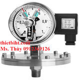 Đồng hồ áp suất tiếp điểm điện dạng màng Wise P501, P502