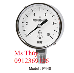 Đồng hồ áp suất thấp Wise Model P440