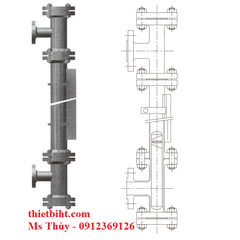 Thiết bị đo mức Wise L300 - dạng phao từ tính có lớp lót