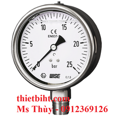 Đồng hồ áp suất Wise - đại diện nhập khẩu chính hãng