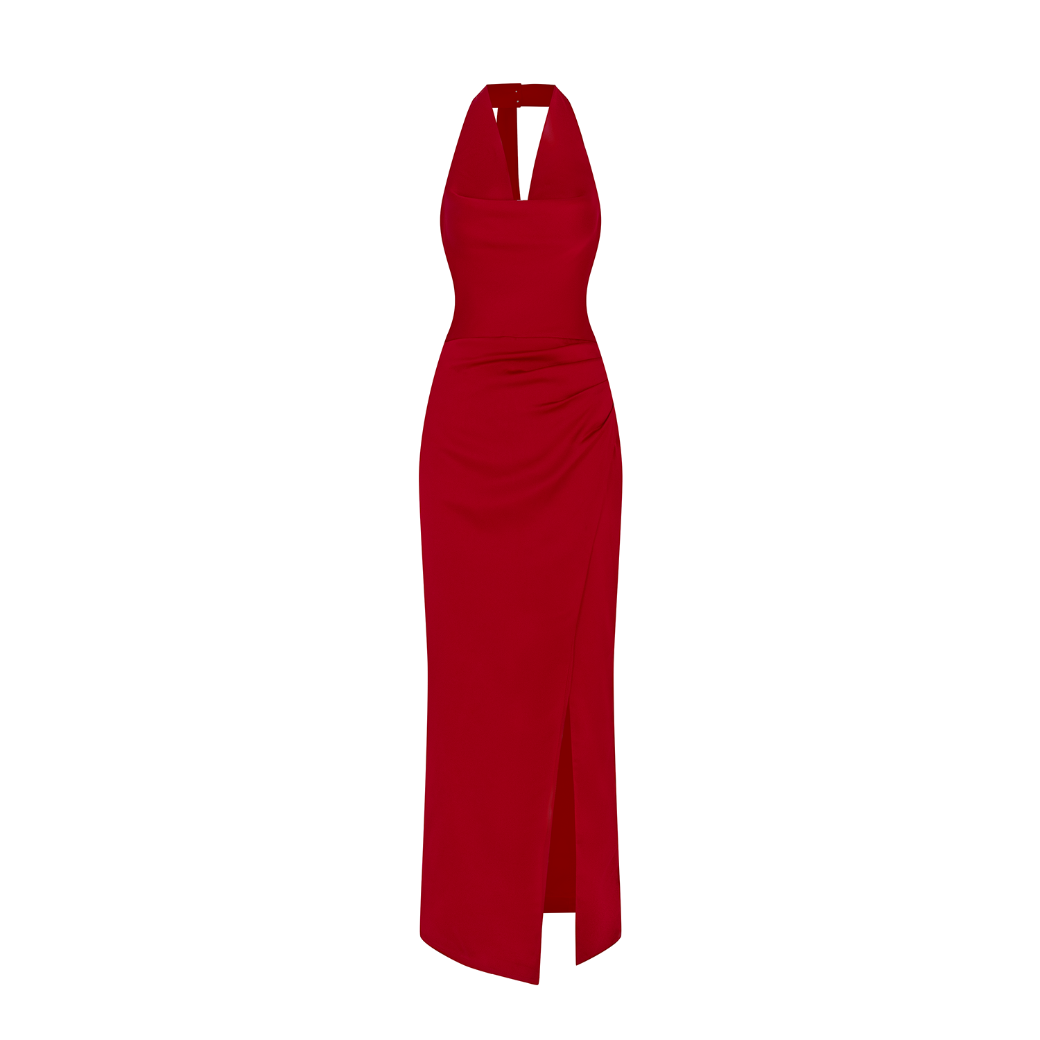 Đầm dài dự tiệc body xẻ tà - D3781T
