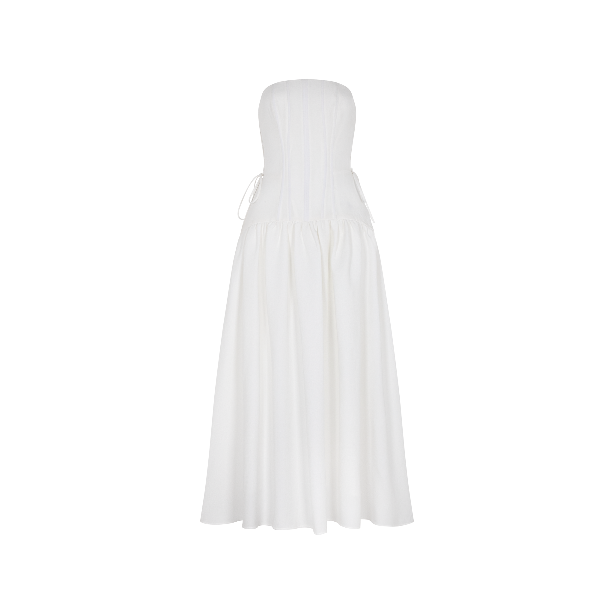 Đầm maxi xòe cúp ngực đan dây - D3726A