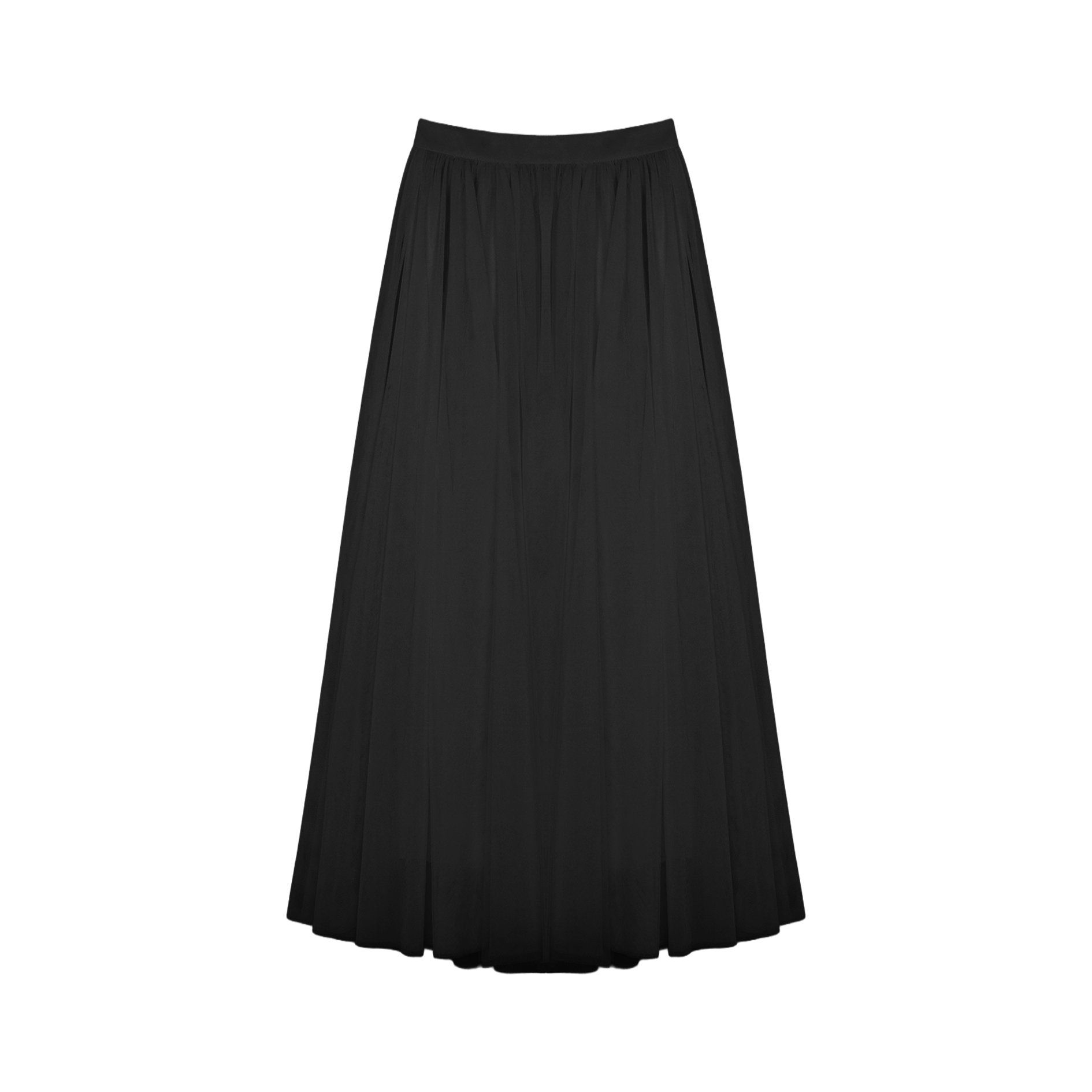Chân váy xòe tiệc dài lưới tulle V4468A