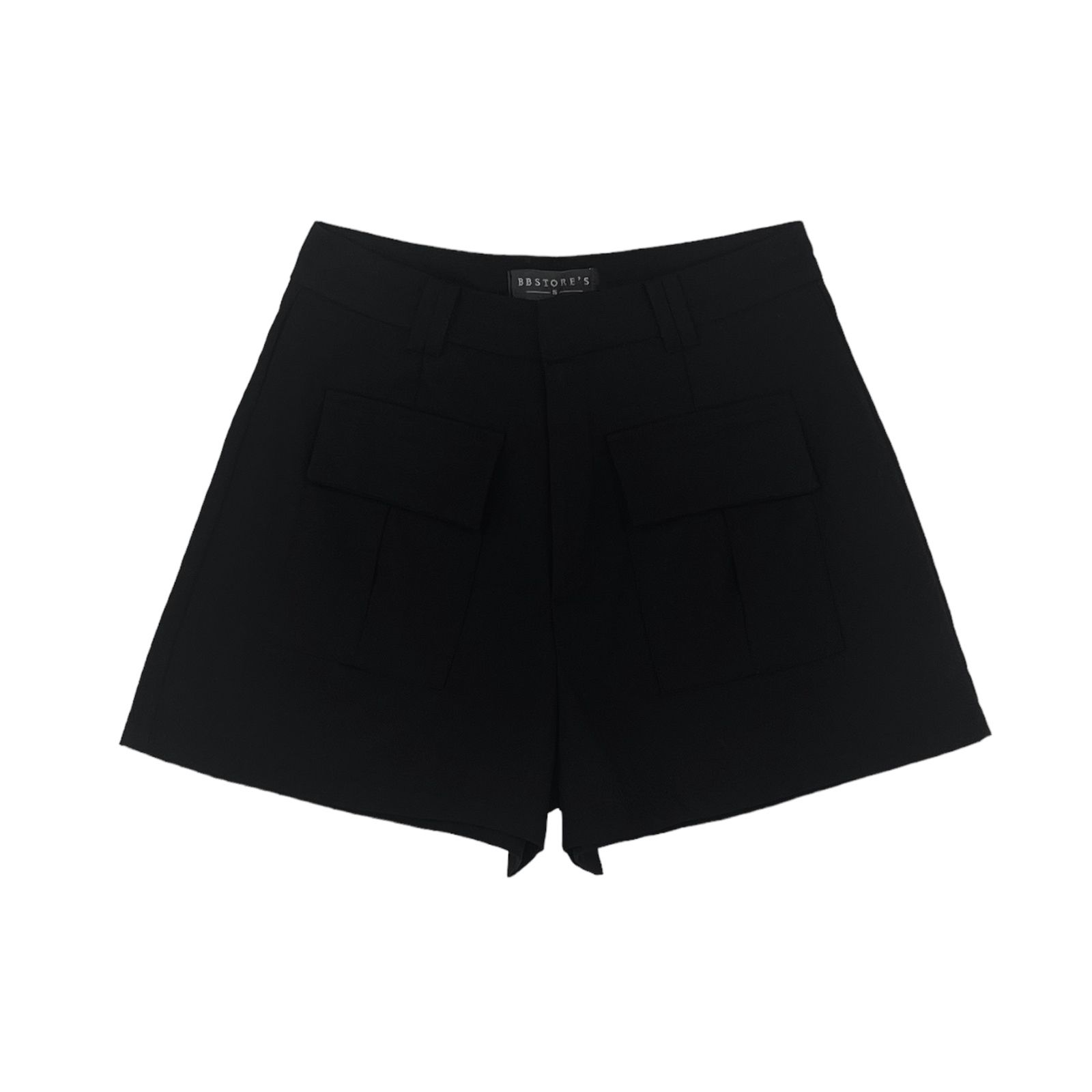 Quần short ngắn phối túi hộp chất linen cao cấp-Q3863Q