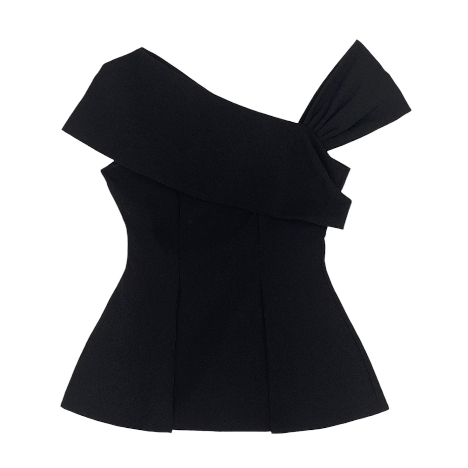 Áo kiểu peplum lệch vai - TK356