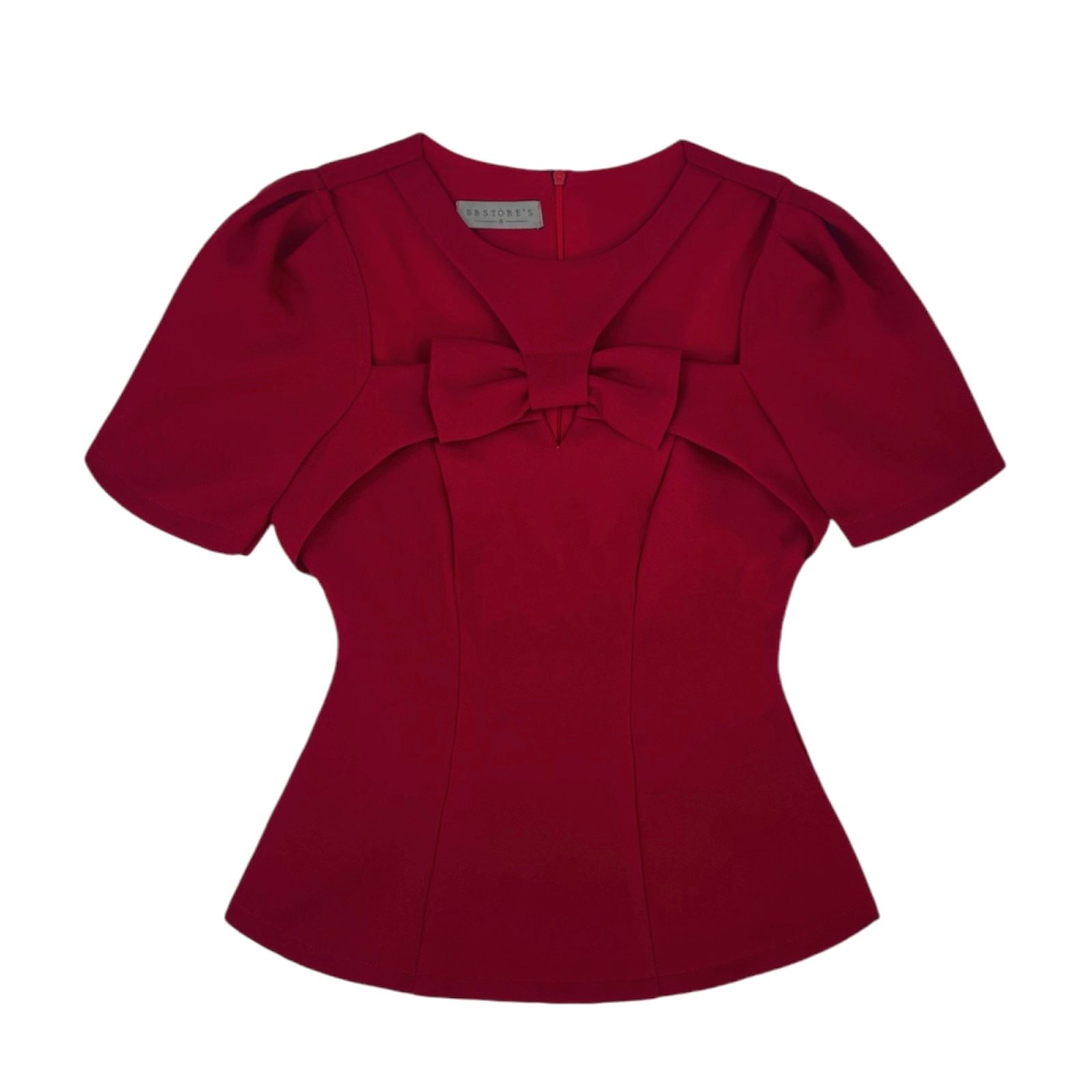 Áo kiểu peplum cut-out vai - A4063B