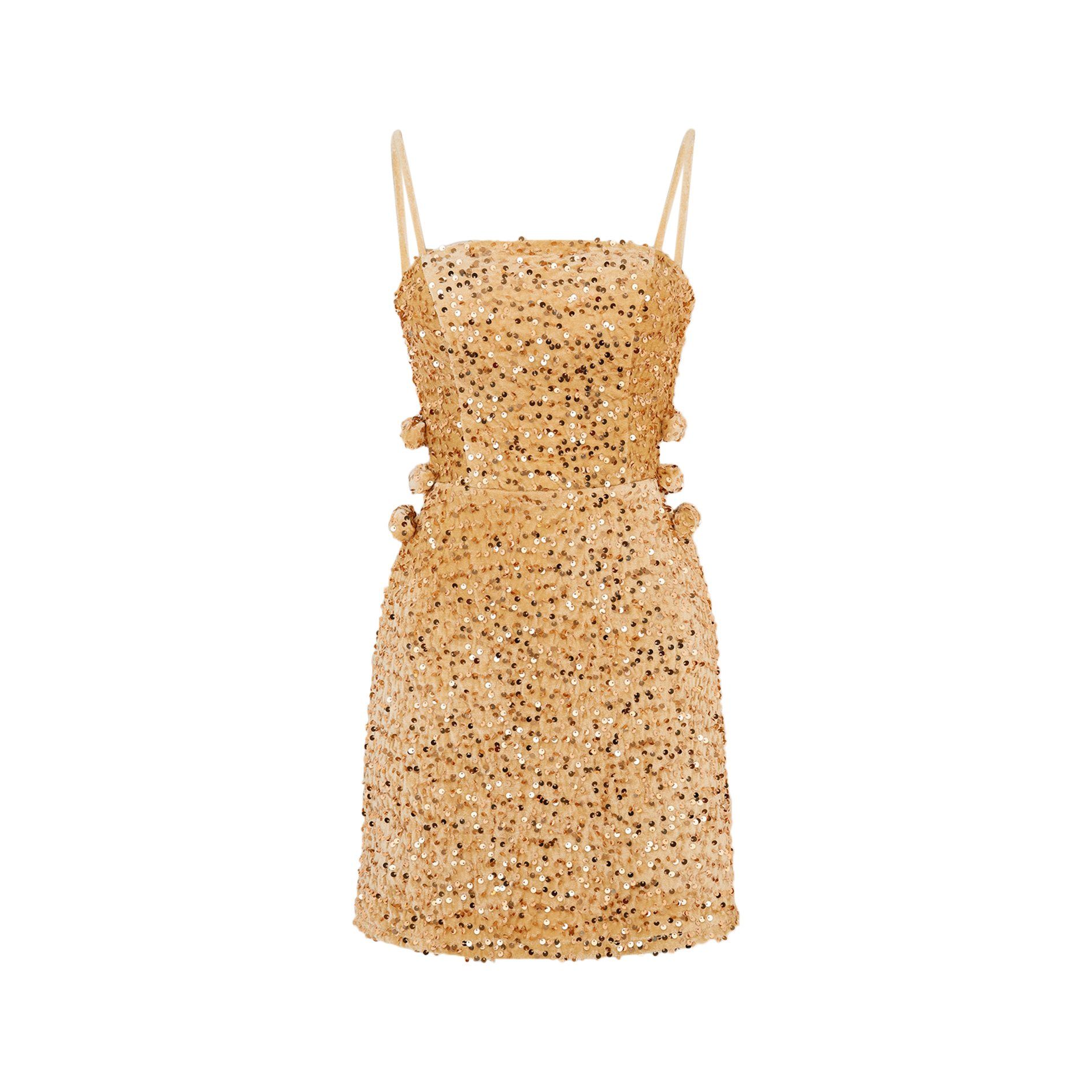 Đầm body ngắn phối sequin - D4229B