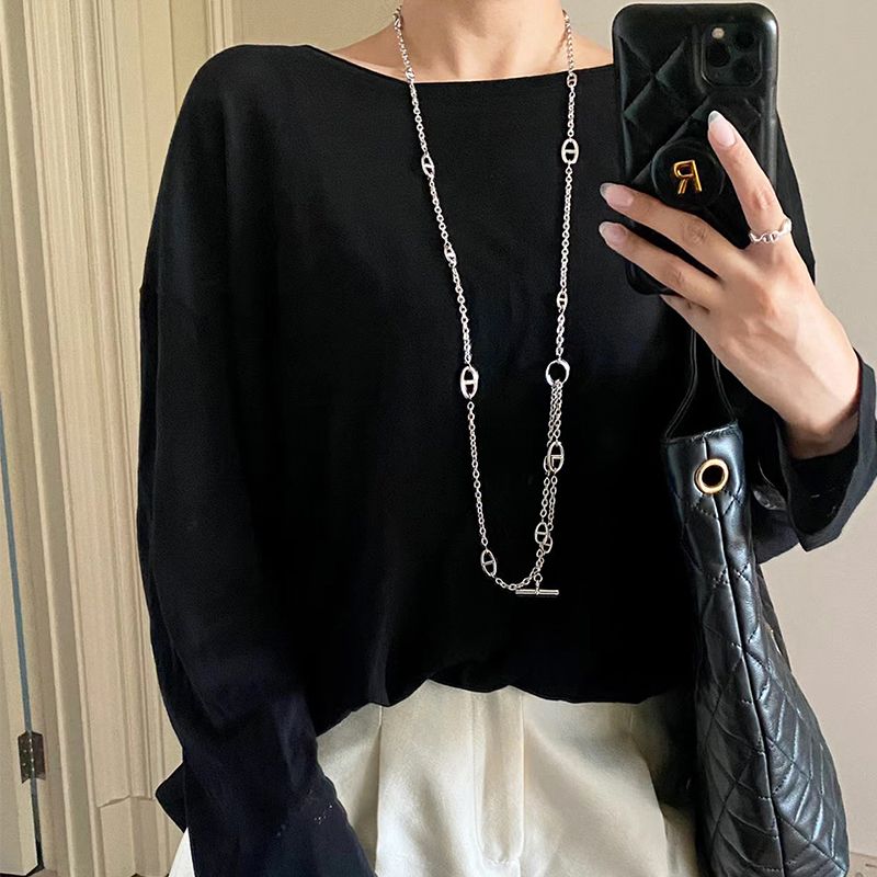 Dây chuyền nữ dài nhiều lớp-N09