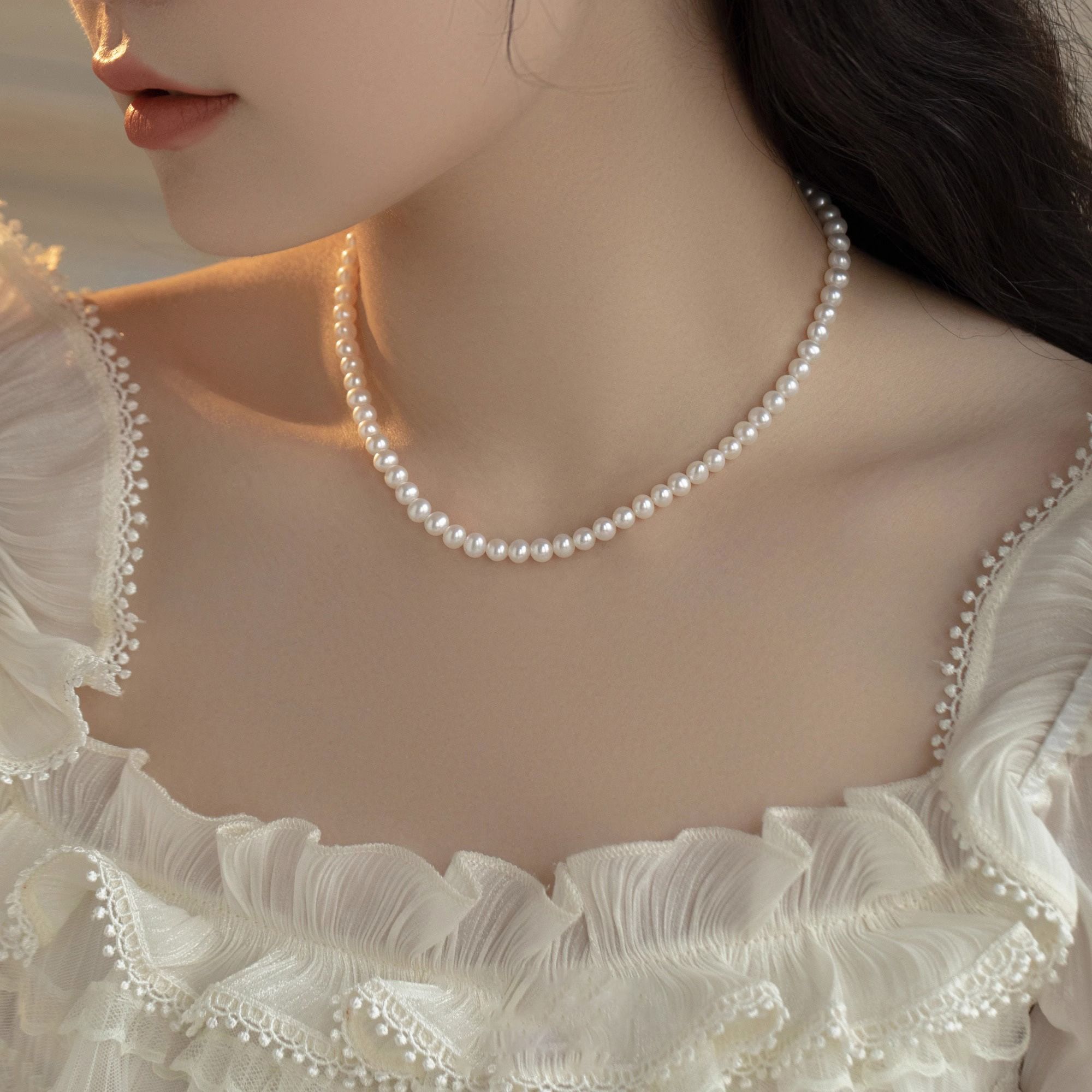 Dây chuyền nữ ngọc trai-N13