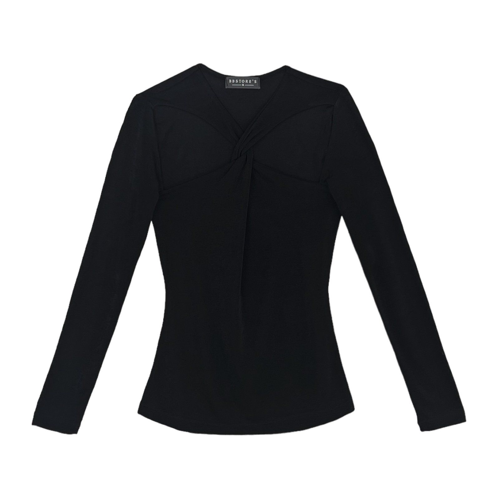 Áo tay dài cut-out xoắn ngực - A3830Q