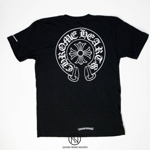 Áo Chrome Hearts Horse Shoe Logo Pocket T-Shirt