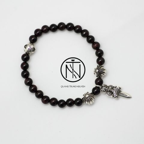 Chrome hearts 8mm bead bracelet