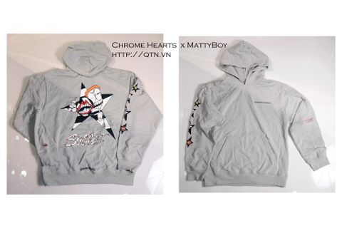 áo khoác hoodie Chrome Hearts Matty Boy Grey
