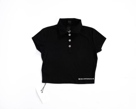 Chrome Hearts Stage Five black  polo